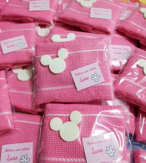 Lembrancinha Minnie Rosa