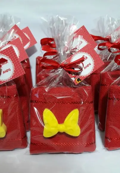 Lembrancinha Minnie Vermelha