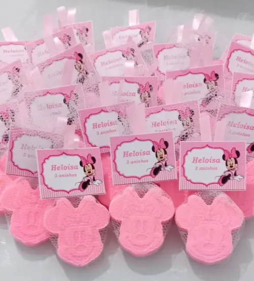 Lembrancinha Minnie Rosa