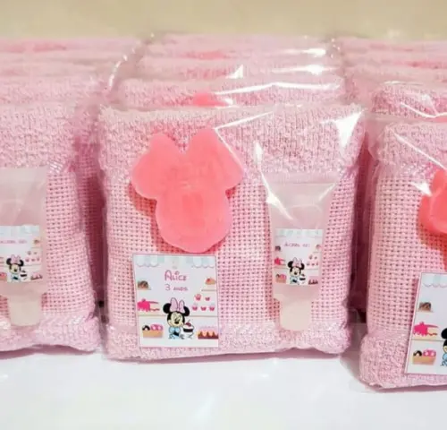Lembrancinha Minnie Rosa,sabonete Minnie