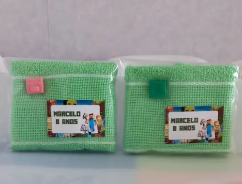 Lembrancinha Minecraft