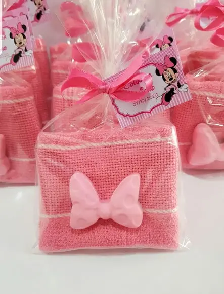 Lembrancinha Minnie Rosa