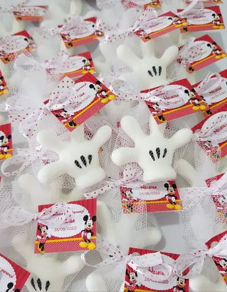 Sabonete Mickey, Lembrancinha Mickey