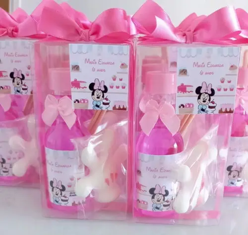 Lembrancinha Minnie Rosa