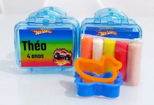Lembrancinha Hot Wheels, Maletinha
