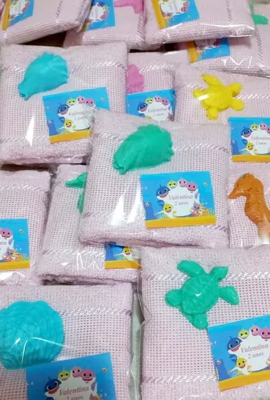 Lembrancinha Baby Shark Menina