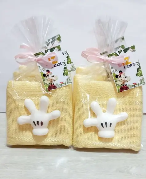 Lembrancinha Minnie/sabonete Luva Minnie