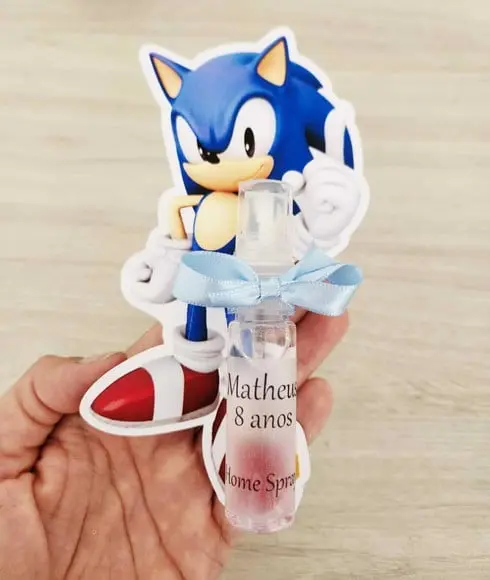 Lembrancinha Sonic