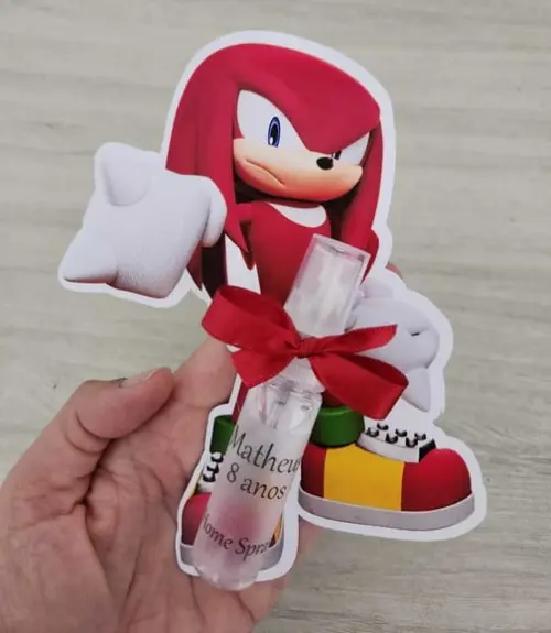 Lembrancinha Sonic