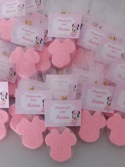 Sabonete Minnie Baby