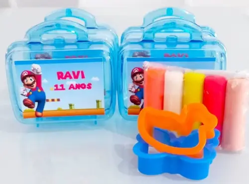 Lembrancinha Mario Bros, Maletinha