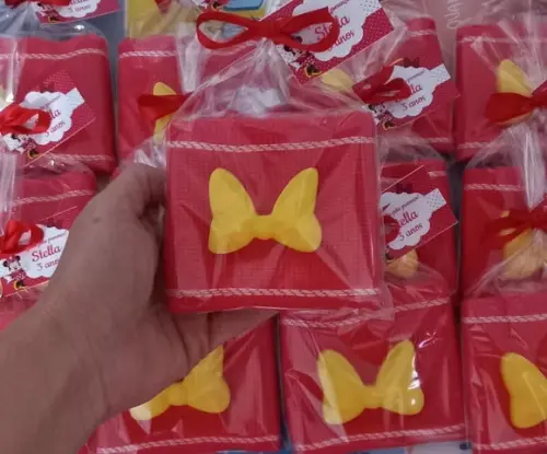 Lembrancinha Minnie Vermelha