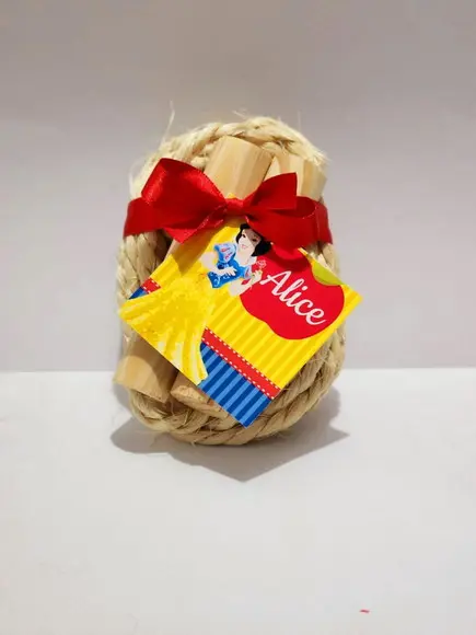Lembrancinha Branca de Neve, Pula Corda