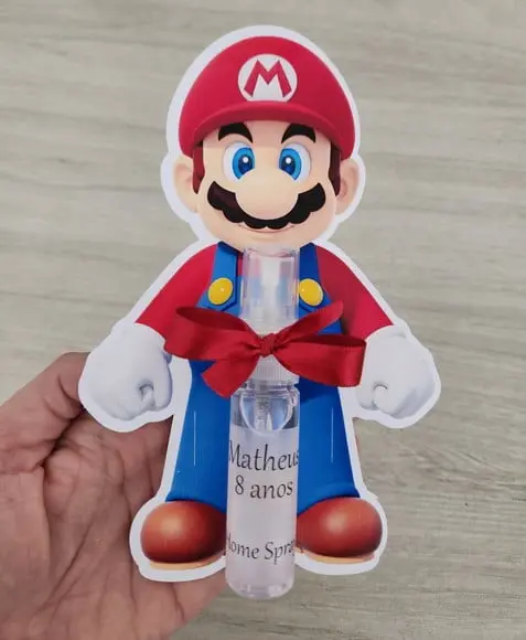 Lembrancinha Mario Bros
