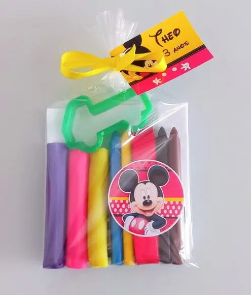 Lembrancinha Mickey, Massinha