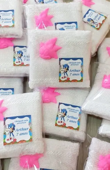 Lembrancinha Sonic Menina