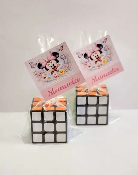 Cubo Mágico Minnie Rosa