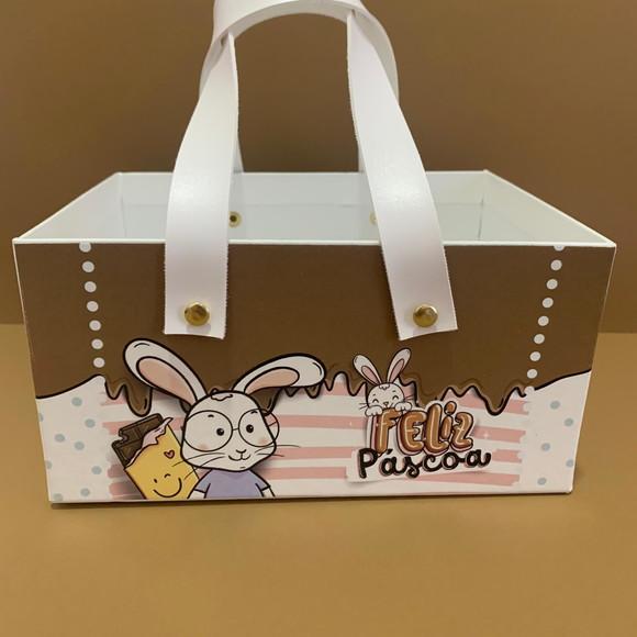 Cesta Cartonada Páscoa