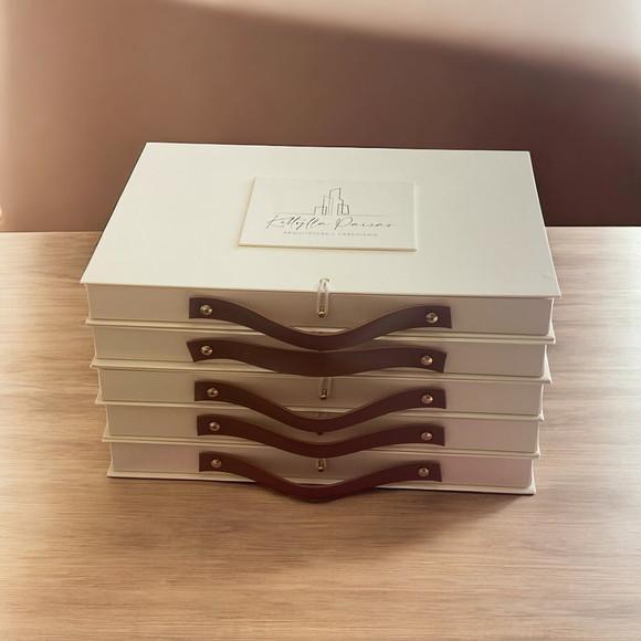 Kit 15 Unid Caixa Tampa Livro 33x23x3 (projetos A4)p