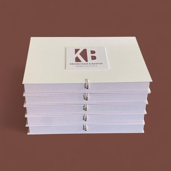 Kit 10 Unid Caixa Tampa Livro 33x23x3 (projetos A4)