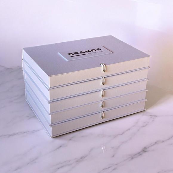 Kit 15 Unid Caixa Tampa Livro 33x23x3 (projetos A4)