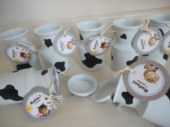 25 Mini Leiteiras - Mancha de Vaca