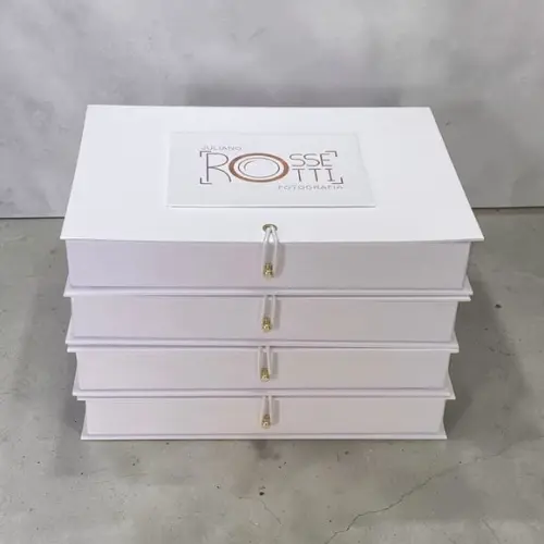 Kit 10 Unid Caixa Tampa Livro 24x16x3