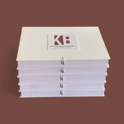 Kit 10 Unid Caixa Tampa Livro 33x23x3 (projetos A4)