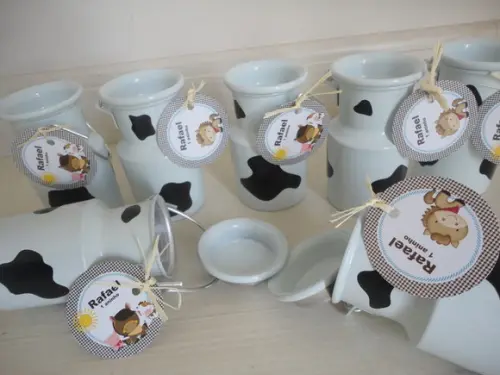 50 Mini Leiteiras - Mancha de Vaca (250ml)