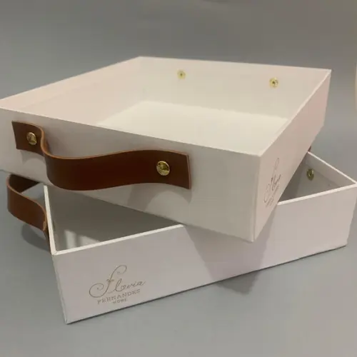 Kit com 02 Unid Cesta Cartonada 18x20x8