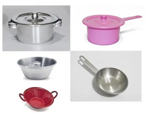 Kit Panelinhas ( 1 unidade de cada - 5 modelos)