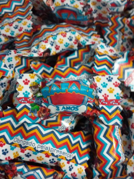 Bala personalizada Patrulha Canina