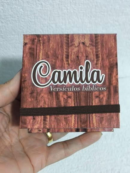 Caixa Promessas | Versículos Bíblicos (com Seu Nome)