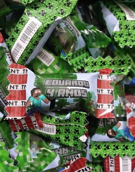 100 Balas Balas Minecraft (7 Belo)