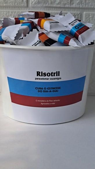 3 Baldes com 100 Balas Cada - Risotril