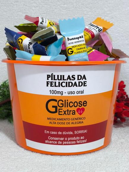 1 Balde e 100 Balas Pílulas