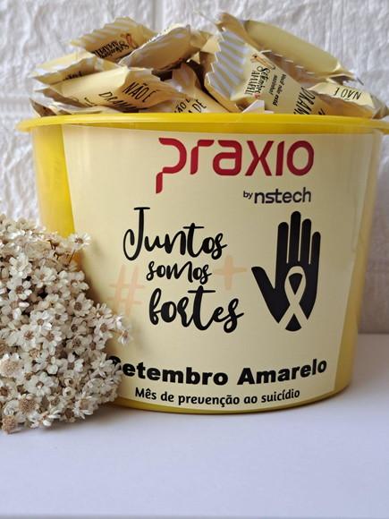 1 Balde e 100 Balas Setembro Personalizavel