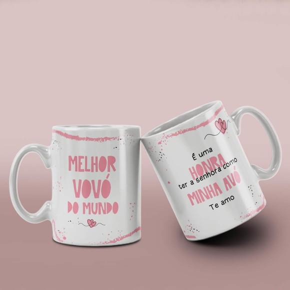 Caneca Personalizada Dia dos Avós Mod. 7