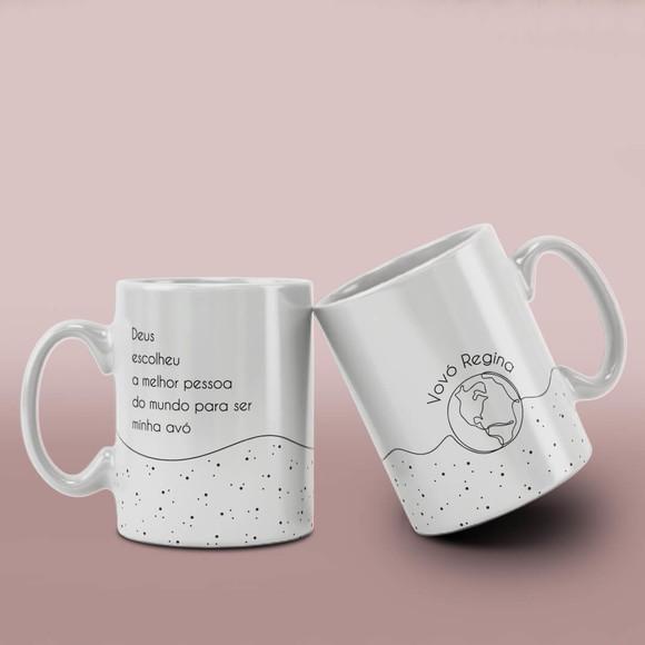 Caneca Personalizada Dia dos Avós Mod. 6