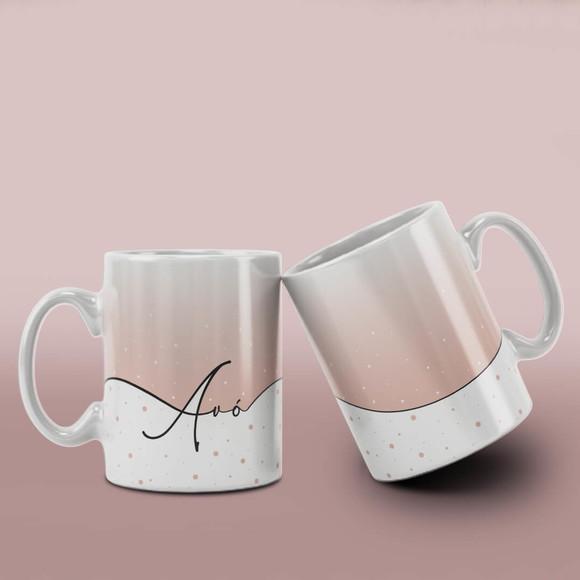 Caneca Personalizada Dia dos Avós Mod. 3