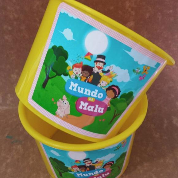10 Baldinhos de Pipco de 1,5l Personalizado