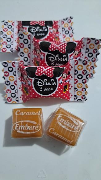 100 Caramelos Personalizados Minnie