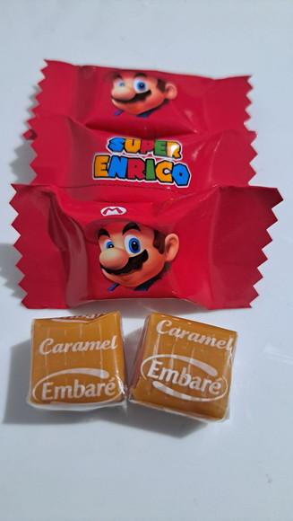 100 Caramelos Personalizados Super Mario
