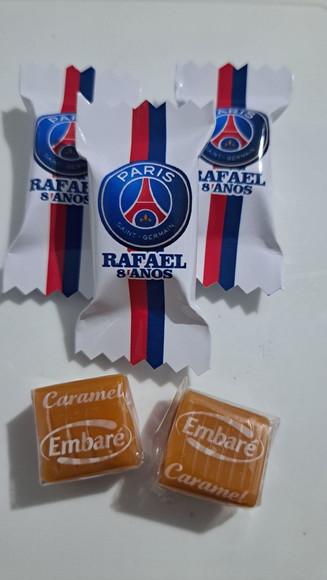 100 Caramelos Personalizados Psg