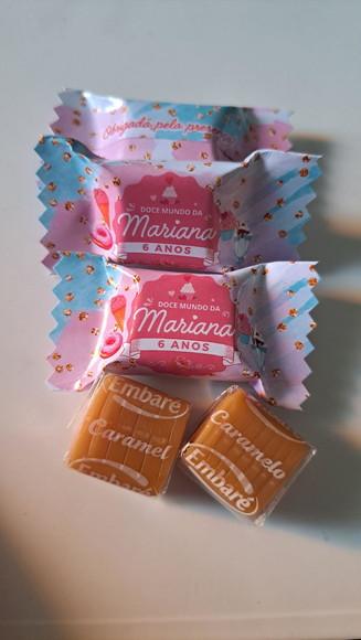 100 Caramelos Personalizados Doceira