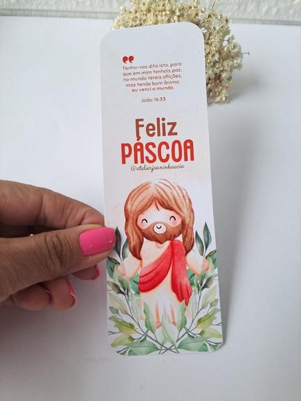 Marcador de Página Páscoa (10 Unidades)
