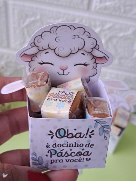 10 Caixas Ovelha com 10 Caramelos Cada