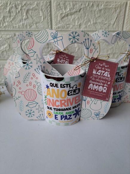 Caneca Ano Novo com Embalagem