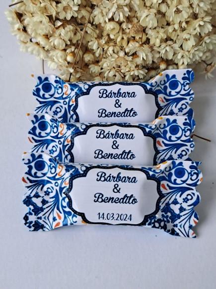 100 Balas Casamento Azulejo Português