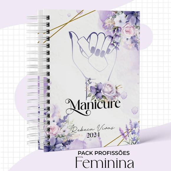 Agenda Manicure Lilás
